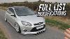 Ford Focus 3 Mk3 Body Kit Zetec S Look Front And Rear Bumper Spoilers Side Skirt Ford Focus Front