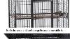 Prevue Pet Products Wrought Iron Select Bird Cage in Pewter White New